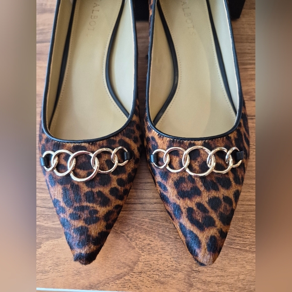 Talbots Sylvie 2 inch kitten heel shoes in size 9.5M 🐆 - Picture 3 of 12